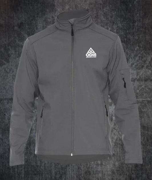 Basic Softshell Jacket Charcoal