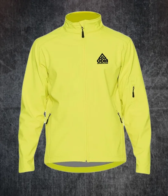 Basic Softshell Jacket Yellow