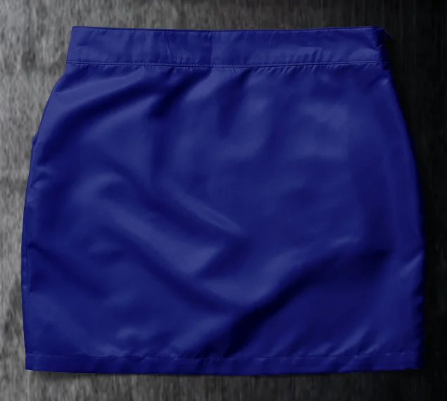 Basic Skirt Blue - Image 2