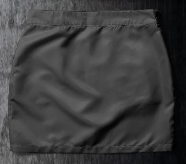 Basic Skirt Grey - Image 2