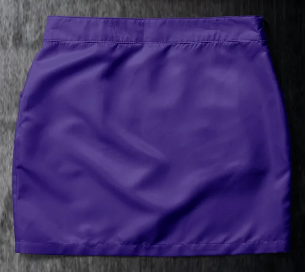 Basic Skirt Purple - Image 2