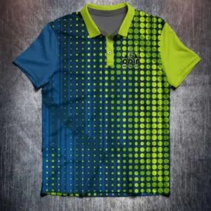 Futuristic Green Blue