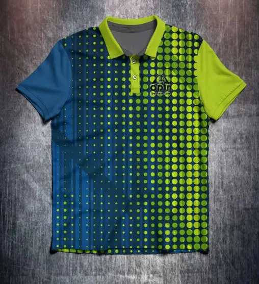 Futuristic Green Blue