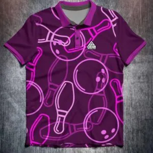 Bowling ball pins pink