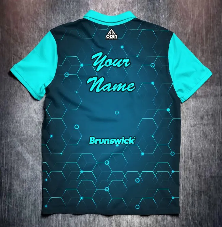 Brunswick Blue Hexagon - Image 2