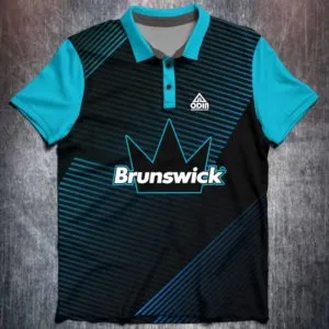 Brunswick Black Blue stripes