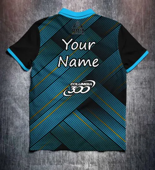 Columbia 300 Blue Abstract - Image 2