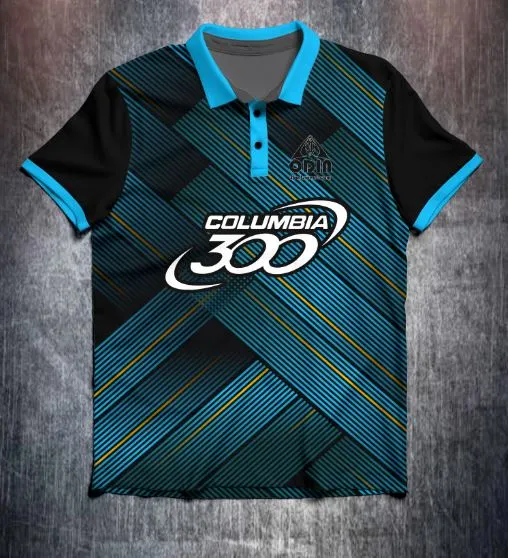 Columbia 300 Blue Abstract
