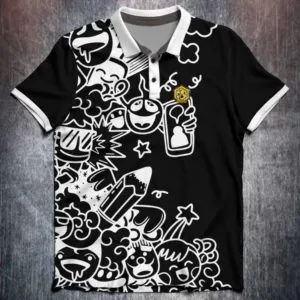 MadBee Comic doodles Black White