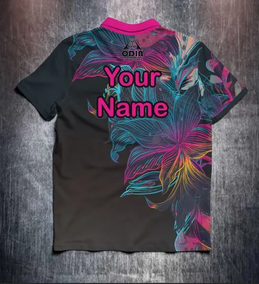 Grey Pink Blue Floral - Image 2