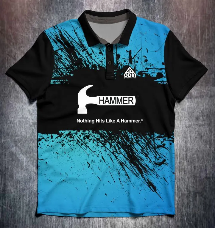 Hammer Black Blue Grunge