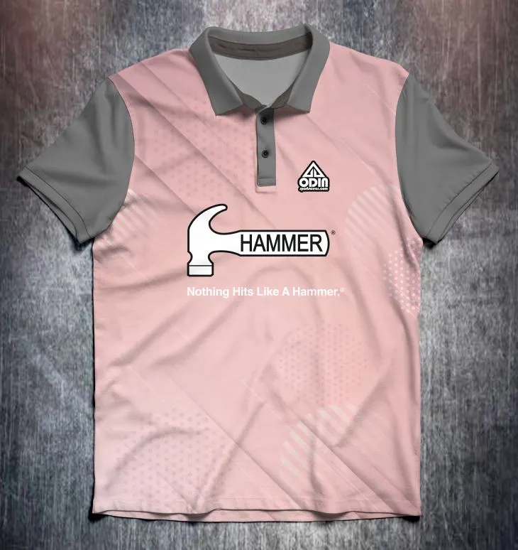 Hammer Pink Abstract