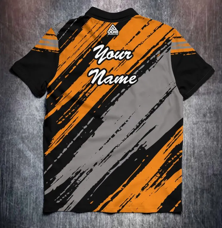 Paint strokes Orange - Image 2