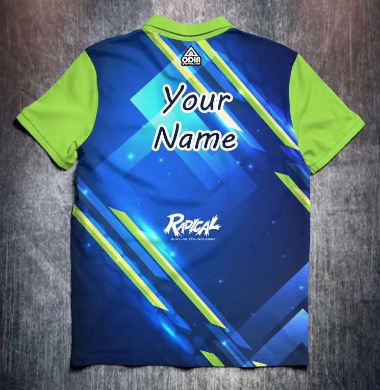 Radical Blue Green Techno - Image 2