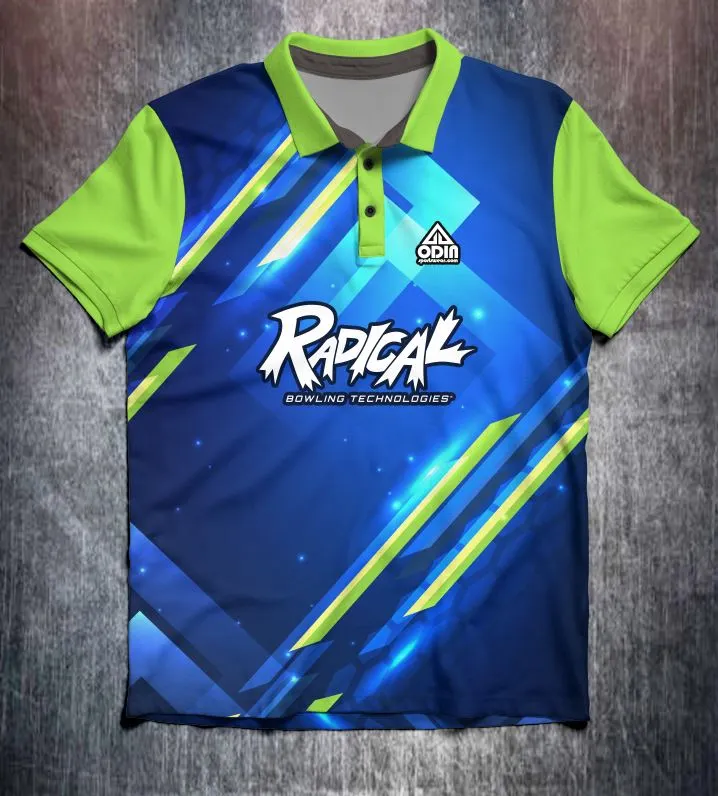 Radical Blue Green Techno