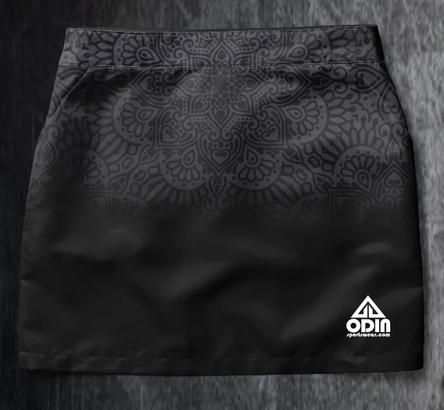 Skirt Chantal Jacobs 2019-3 Black Mandala