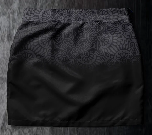 Skirt Chantal Jacobs 2019-3 Black Mandala - Image 2