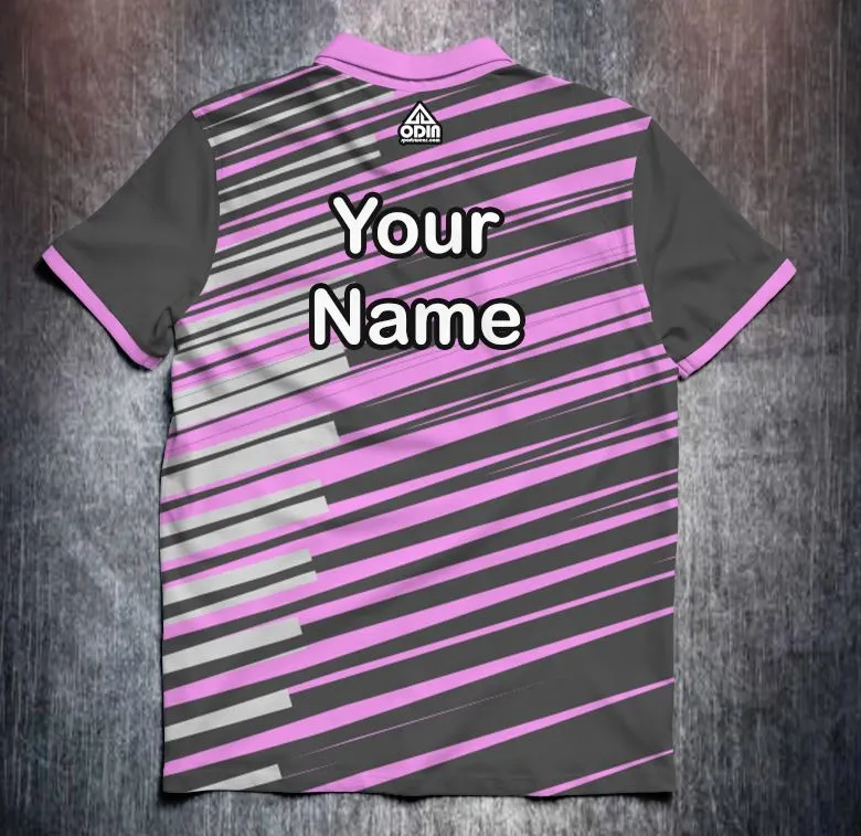 Stripes stripes stripes Pink Grey grey - Image 2