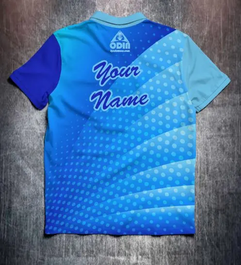 Abstract dotted Blue - Image 2