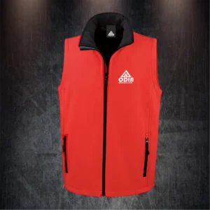 Basic Bodywarmer Red-Black