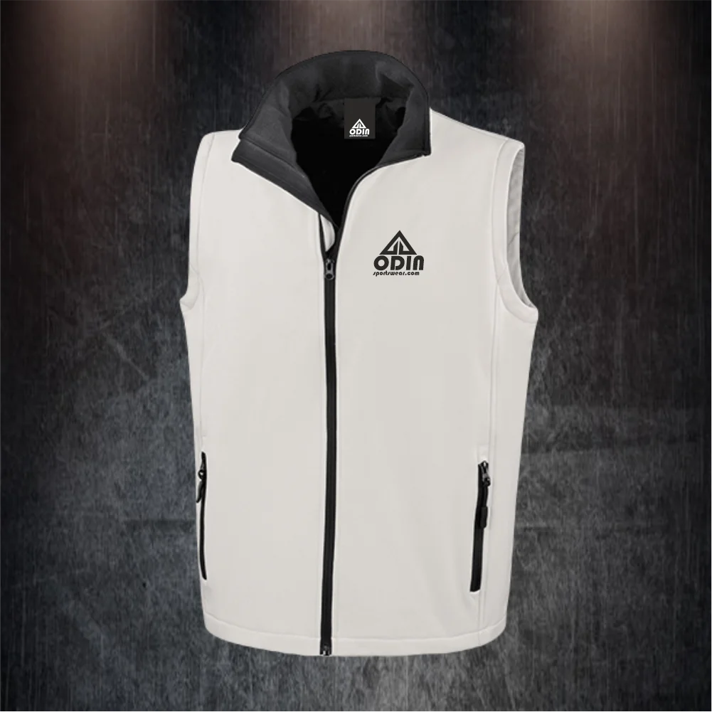 Basic Bodywarmer White-Black