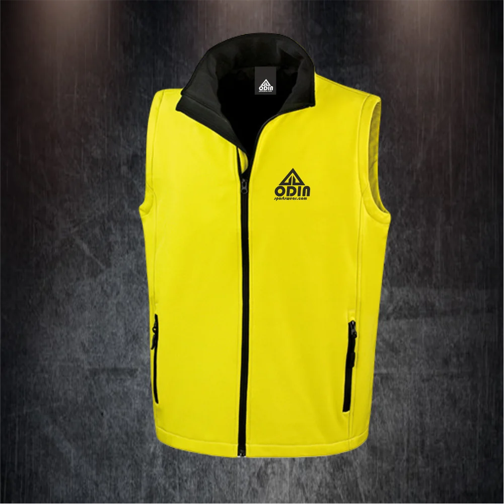 Basic Bodywarmer Yellow-Black