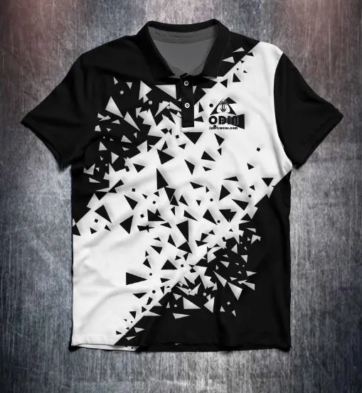 Broken triangles Black