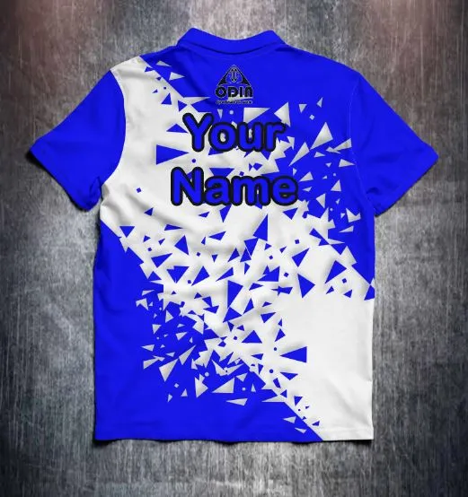 Broken triangles Blue - Image 2