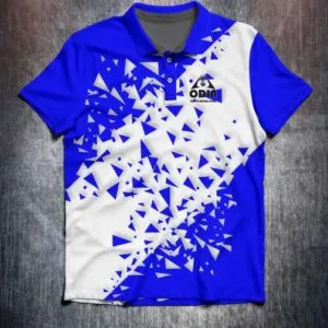 Broken triangles Blue