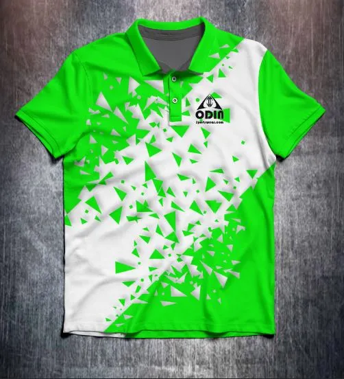 Broken triangles Green