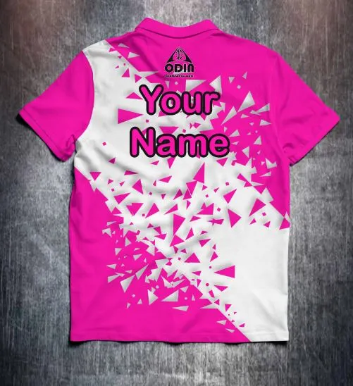 Broken triangles Pink - Image 2