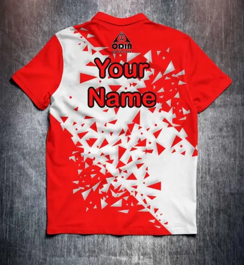 Broken triangles Red - Image 2