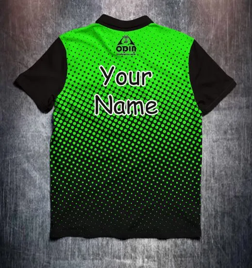 Half Tone Dots Green - Image 2