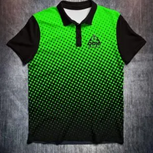 Half Tone Dots Green