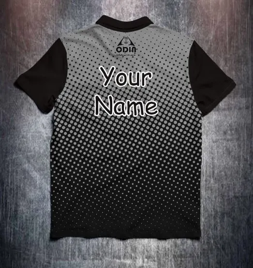 Half Tone Dots Grey - Image 2