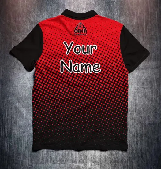 Half Tone Dots Red - Image 2