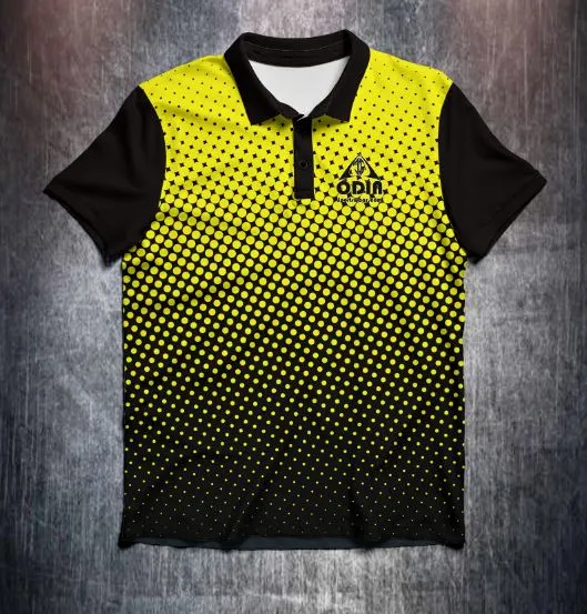 Half Tone Dots Yellow