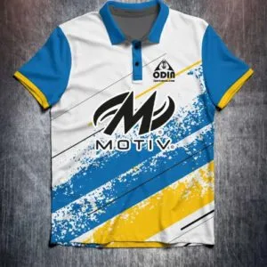 Motiv Blue Yellow grunge