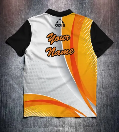 Black Orange Swirl - Image 2