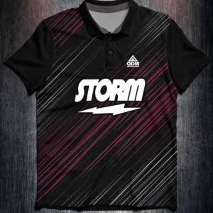 Storm Duotone Stripes Pink