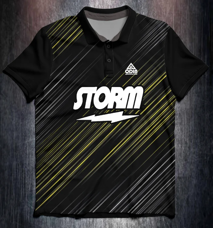 Storm Duotone Stripes Yellow