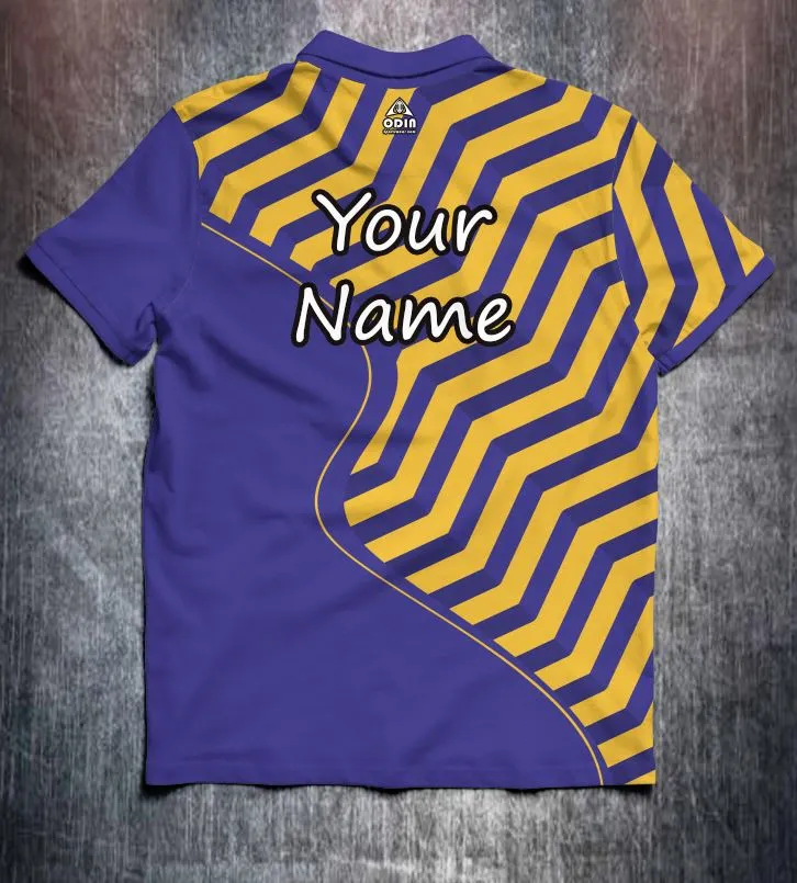 Purple Yellow Zigzag - Image 2