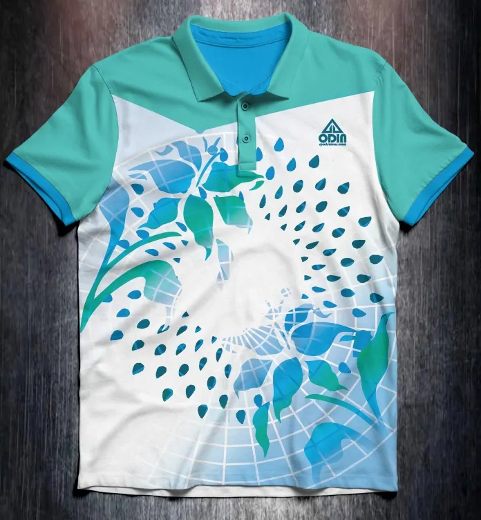 Natural World Aqua Design by K